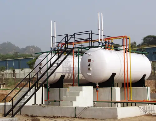 G E Projects - LPG Bulk Tank Installation